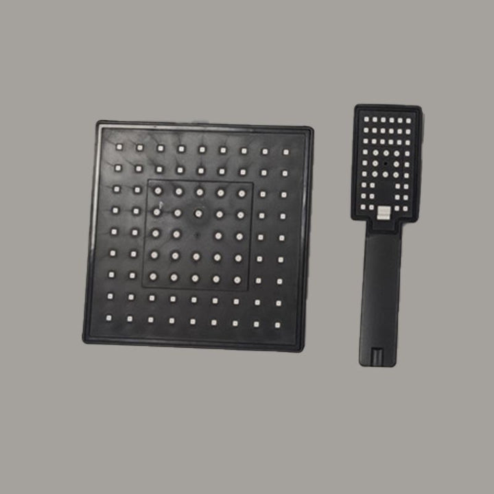 Lisslune | Square Shower Head Combination Standard Spray Pattern with Hand Shower