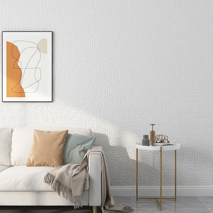 Lisslune | Modern waterproof PVC tin backsplash solid peel and stick interior wall panel