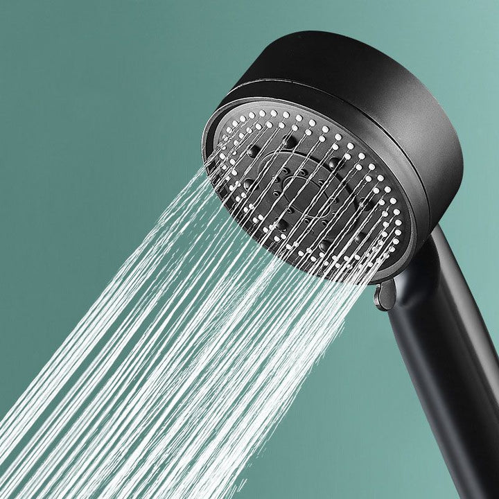 Lisslune | Standard Plastic Shower Head Self-Cleaning Round Handheld Shower Heads