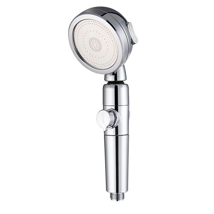 Lisslune | Metal Universal Pressure Shower Head Adjustable Water Flow Handheld Shower Head