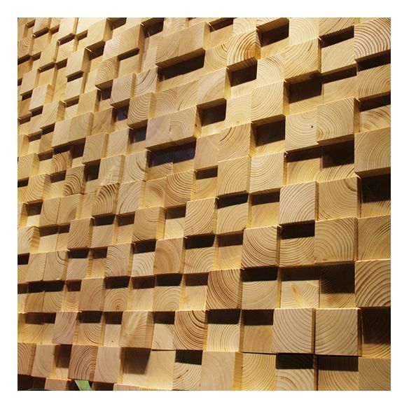 Lisslune | Wall-Ceiling Light Wood Gluing Mosaic Indoor Modern Wall Ceiling