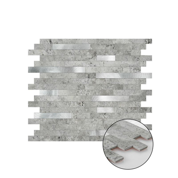 Lisslune | Modern Peel & Stick Subway Tiles Waterproof Peel & Stick Subway Tiles