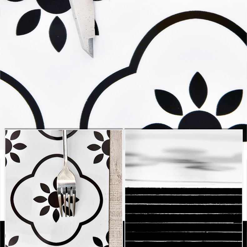 Lisslune | PVC Rectangular 10 Pack 12" X 23" Peel & Stick Mosaic Tile Kitchen and Bathroom
