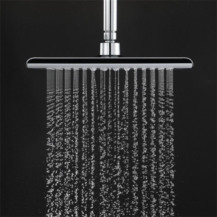 Lisslune | Rectangular Fixed Shower Head Traditional Ceiling Mounted Shower Head