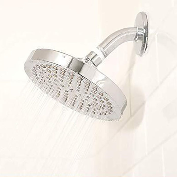 Lisslune | Contemporary round fixed wall shower head Silver shower head