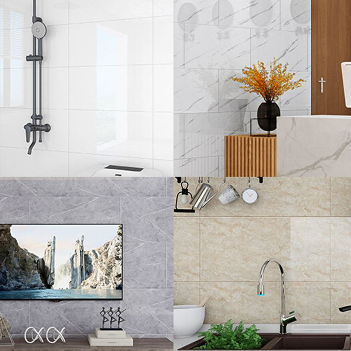 Lisslune | Bathroom Wall Floor Tile Peel and Stick Marble Pattern Wall Floor Tile