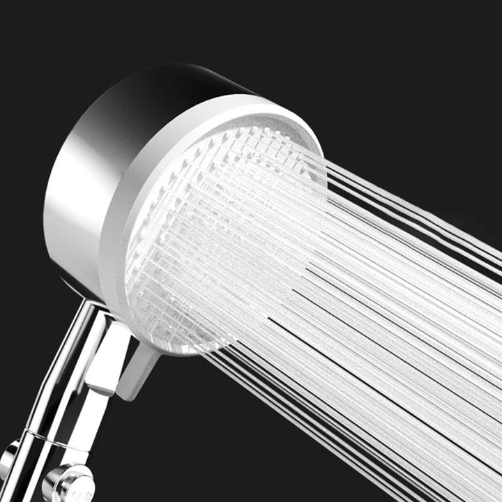 Lisslune | Modern Handheld Round Plastic Self-Cleaning Shower Head