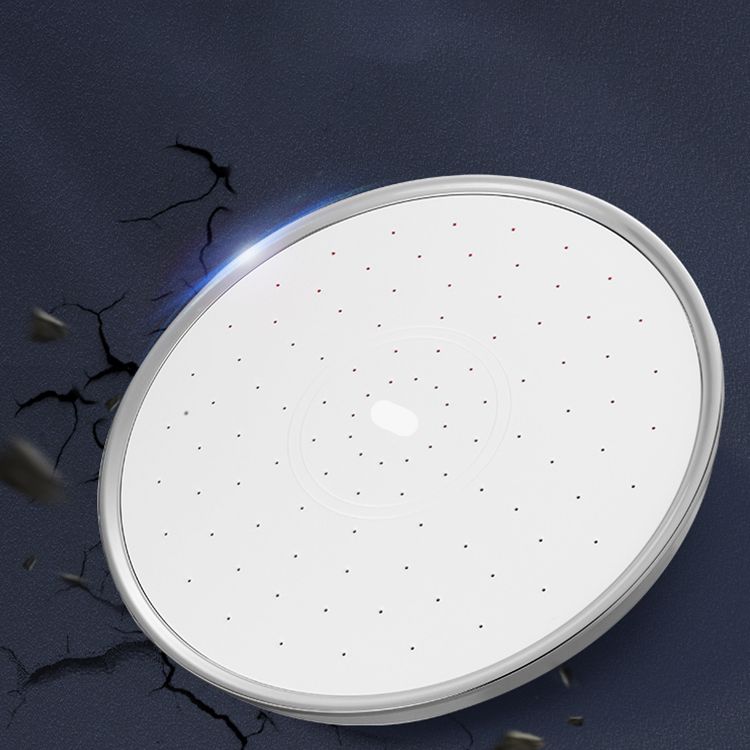Lisslune | Round Showerhead Combo Modern Fixed Showerhead for Bathroom