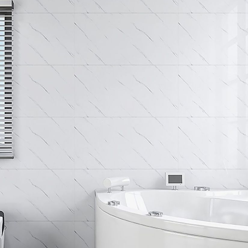 Lisslune | Single Tile Peel and Stick Background Plastic Waterproof Wallpaper with Rectangular Shape