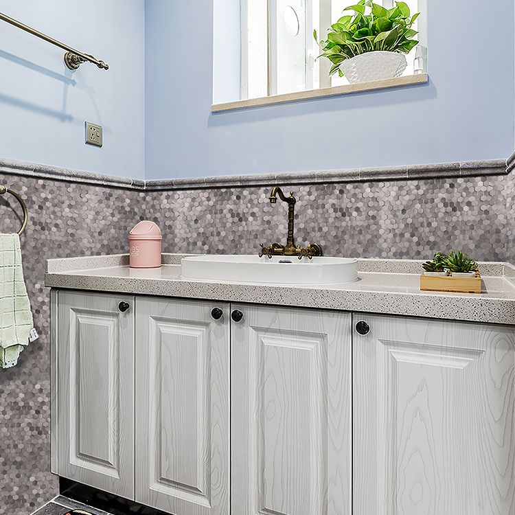 Lisslune | Mosaic Tiles - Waterproof Peel and Stick Wall Tile with Hexagonal Shape