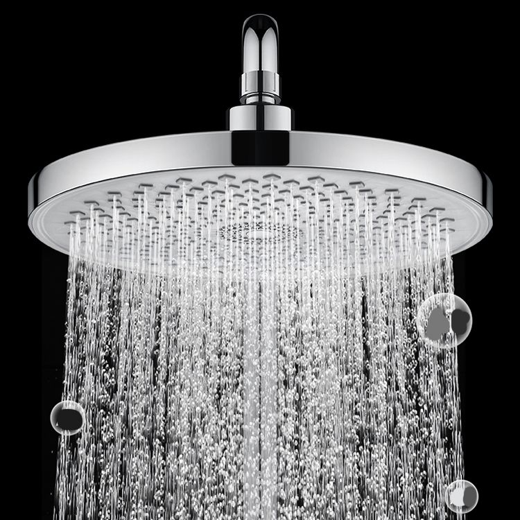 Lisslune | Round solid shower metal modern shower head combination for the bathroom