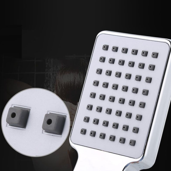 Lisslune | Modern Handheld Supercharged Showerhead Square Turbo Spray Head