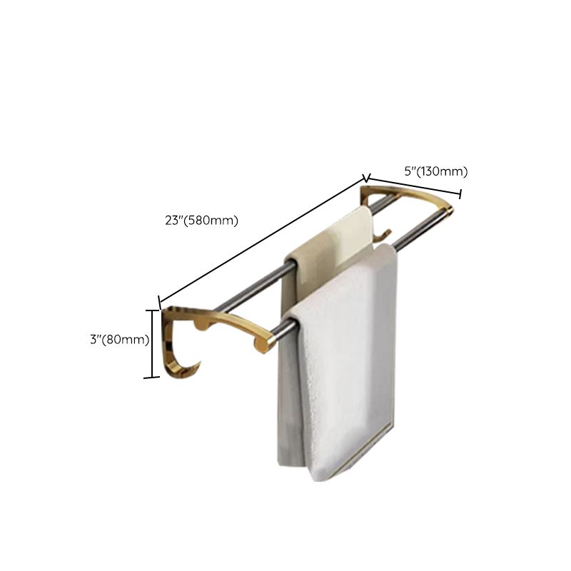 Lisslune | Contemporary stainless steel bathroom accessories as a single piece or in a set in black and gold