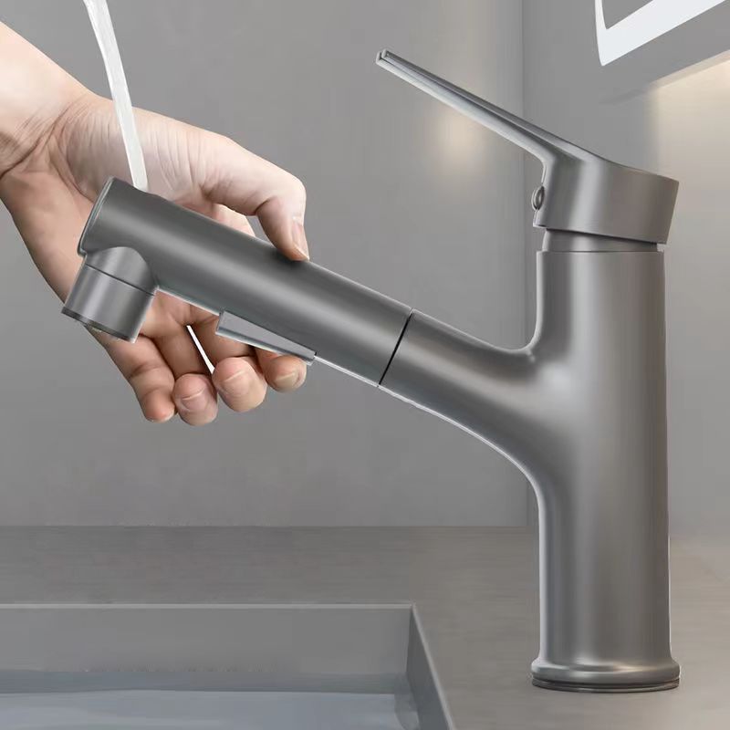 Lisslune | Contemporary Faucet Pure Color Low Arc Faucet for the Bathroom