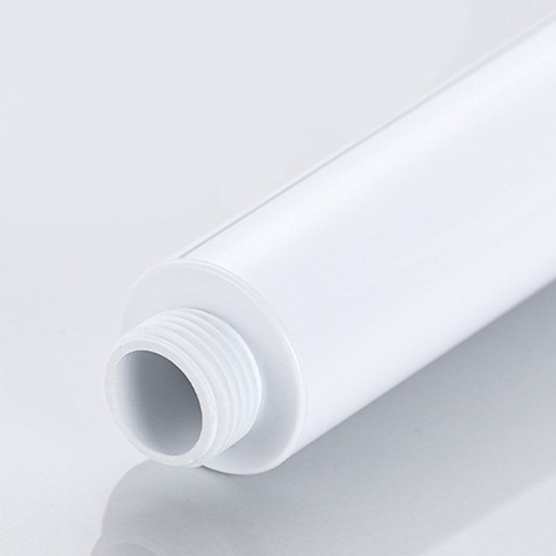 Lisslune | White round shower head plastic supercharged hand shower