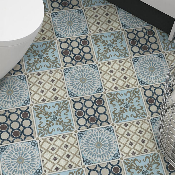 Lisslune | Modern Multicolor Peel/Stick Back Wall Tile PVC Peel and Stick Back Wall Tile