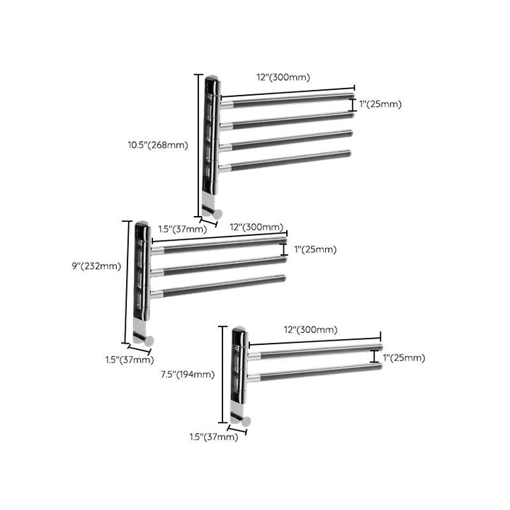 Lisslune | Modern Bathroom Accessories As a Single Piece or as a Set made of Plastic and Metal