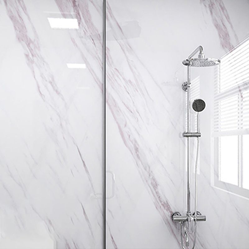 Lisslune | Modern Peel and Stick Splash Guard Wall Tile PVC Wallpaper for Shower