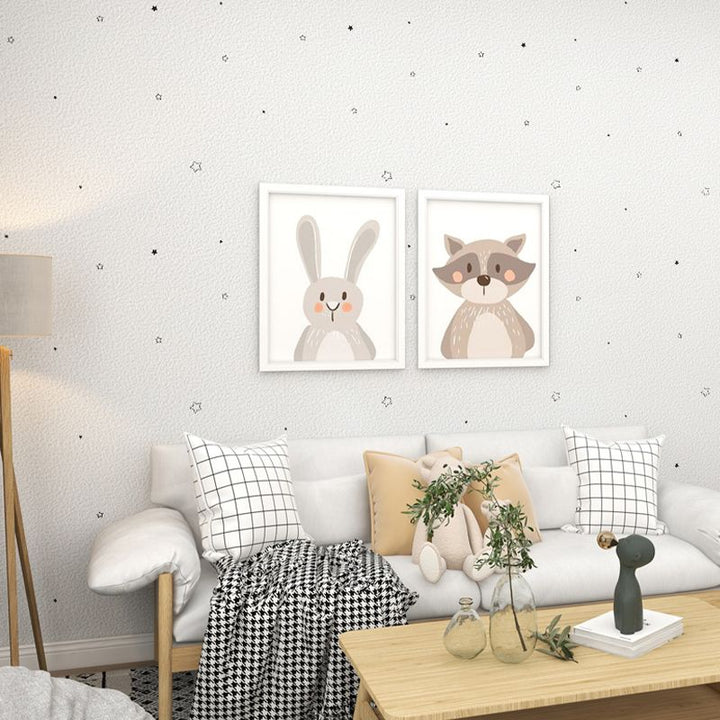 Lisslune | Creative Wall Covering Star Pattern Stain Resistant Waterproof Wall Covering