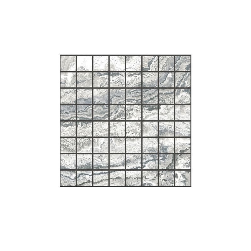 Lisslune | Mosaic Tile Peel and Stick Tile PVC 3D Kitchen Backsplash Peel and Stick Wall Tile