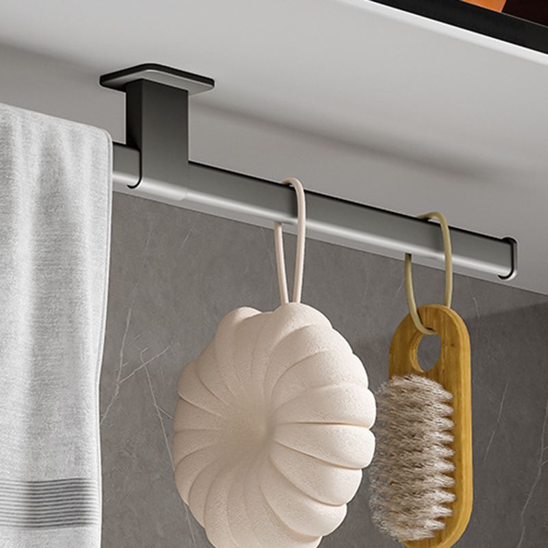 Lisslune | Contemporary Aluminum Bathroom Accessories Set Towel Bar Bathroom Accessories