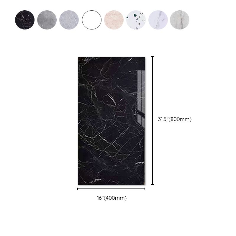 Lisslune | Mosaic Tile Peel and Stick Tile PVC Kitchen Backsplash Peel and Stick Wall Tile