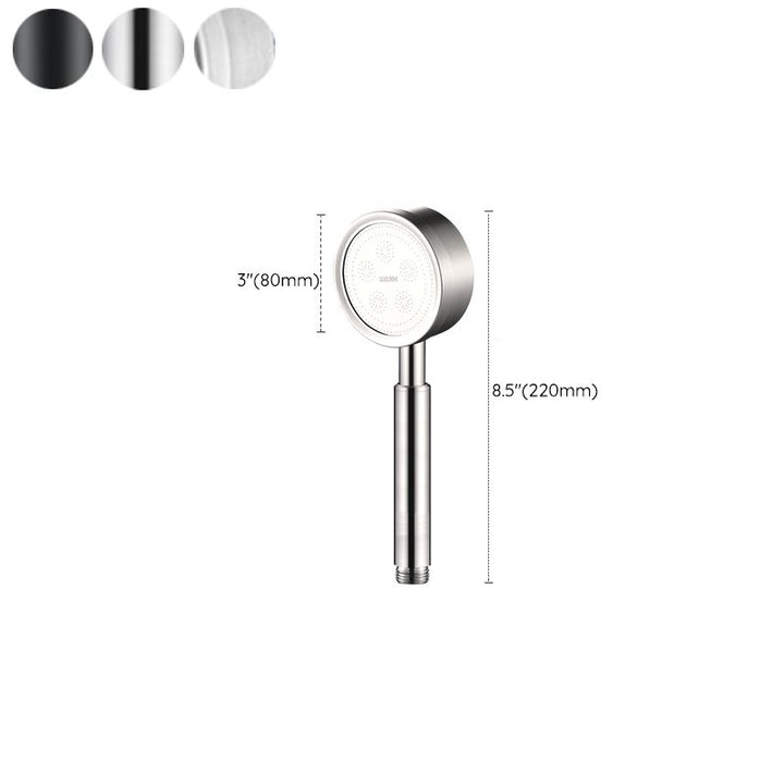 Lisslune | Classic Round Shower Head Metal Standard Handheld Shower Head