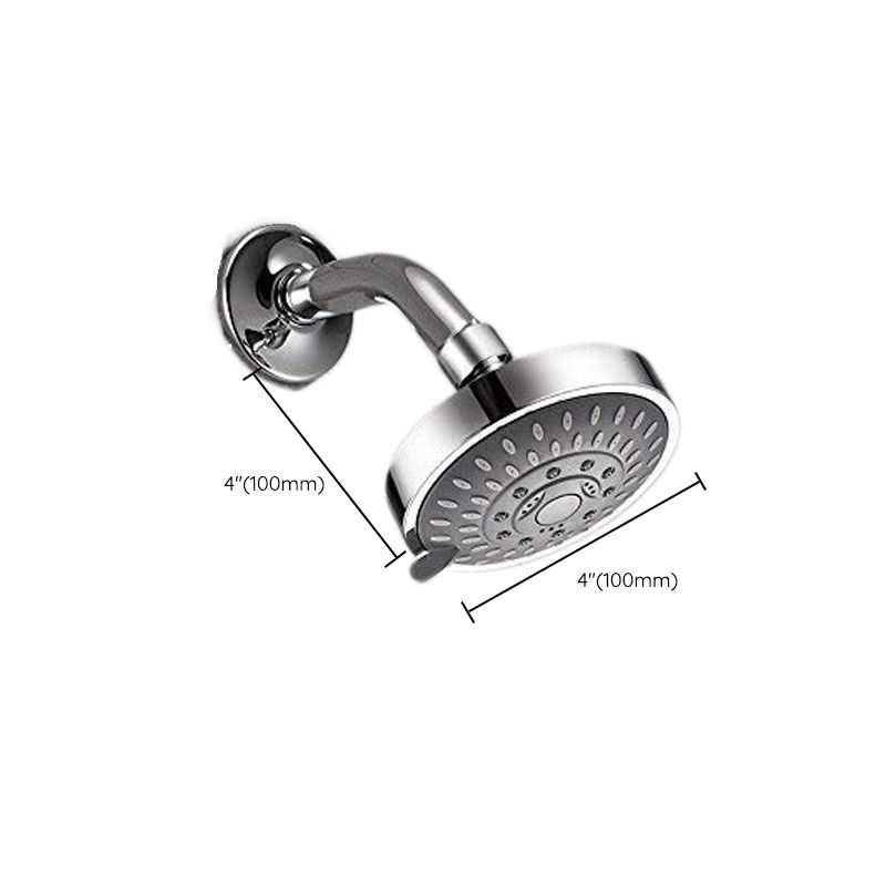 Lisslune | Contemporary Style Handheld Shower Wall Mount Round Shower