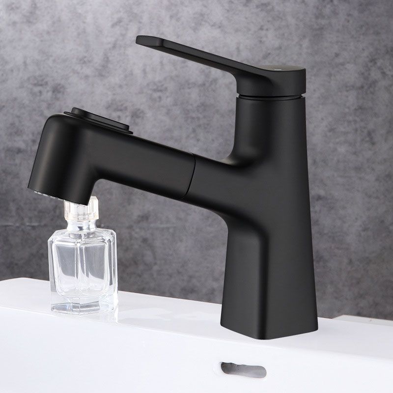 Lisslune | Contemporary Vessel Faucet Metal Single Lever Low Arc Vessel Faucet for the Bathroom