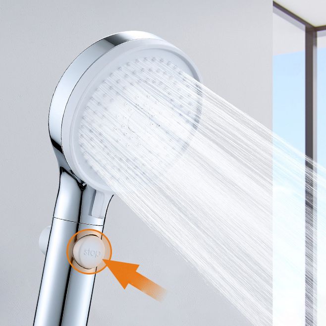 Lisslune | Modern adjustable shower head metal 3 spray functions shower head combi
