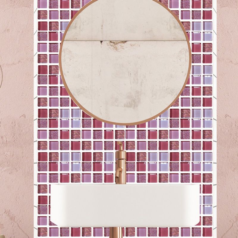Lisslune | PVC Mosaic Tile waterproof for peeling and sticking for kitchen and bathroom