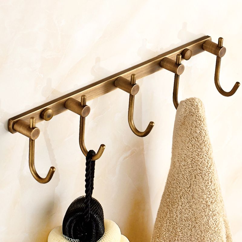 Lisslune | Traditional Bathroom Accessory Set Gold Paper Holder Bathroom Set