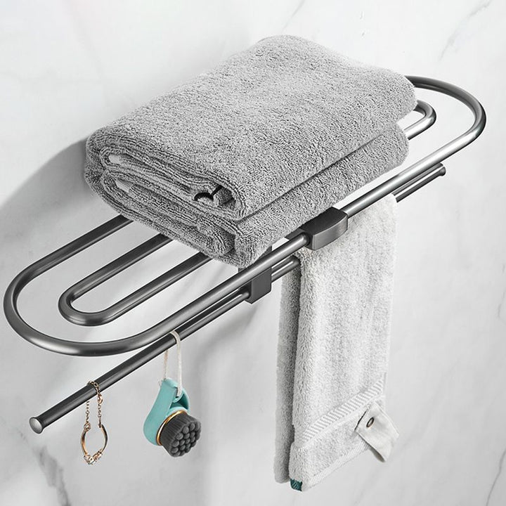 Lisslune | Modern Silver Bathroom Accessories As Individual Piece Or In Set With Towel Bar