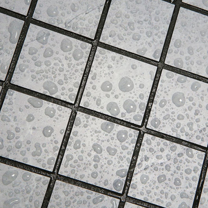 Lisslune | Mosaic Tile Peel and Stick Tile PVC 3D Kitchen Backsplash Peel and Stick Wall Tile