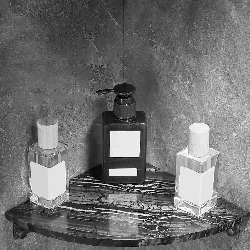 Lisslune | Metal and Marble Bathroom Accessories as a Single Item or as a Set in Black