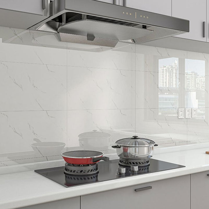 Lisslune | PVC Peel and Stick Back Wall Tiles Rectangular Waterproof Single Tile Wallpaper