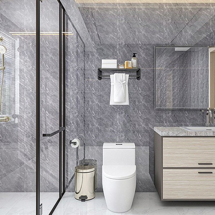 Lisslune | Plastic Peel & Stick Field Tile Waterproof Single Tile Wallpaper