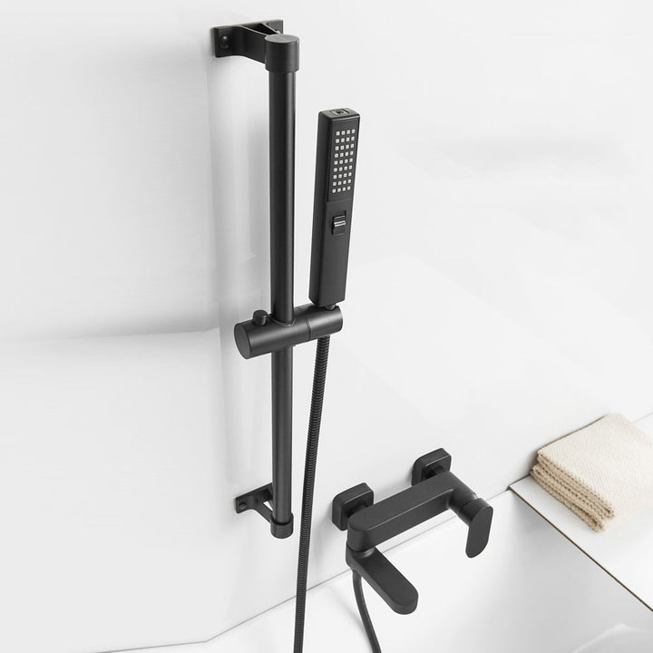Lisslune | Modern Wall-Mounted Bathtub Faucet Trim Metal Single-Lever Bathtub Faucet Trim