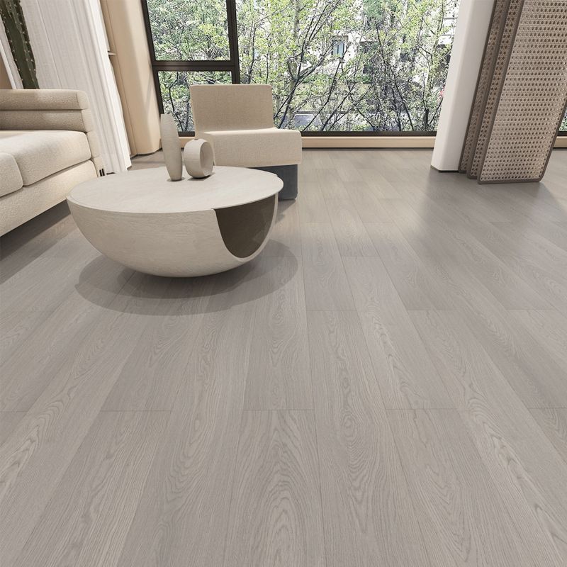 Lisslune | 49"x8" width E0 natural solid wood laminate flooring, click-lock, waterproof