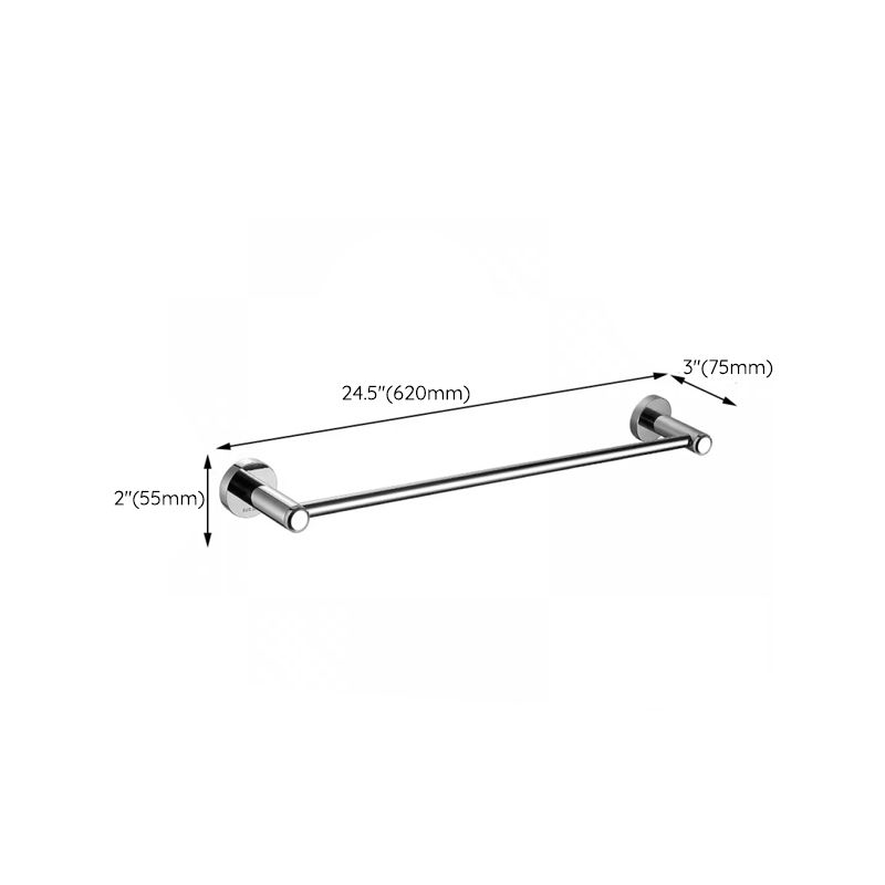 Lisslune | Modern bathroom accessories Bathroom shelf Towel rail Stainless steel bathroom accessory set