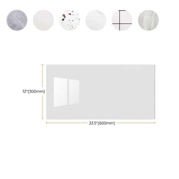 Lisslune | Plastic Wallpaper Contemporary Field Tile Peel and Stick Backsplash