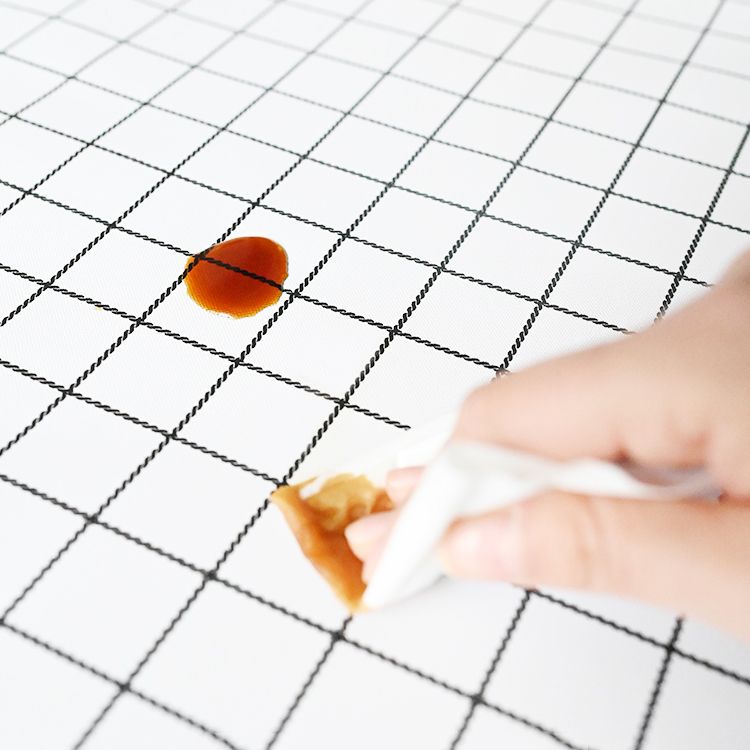 Lisslune | Modern Kitchen Backsplash Tile Check Print Peel and Stick Backsplash Tile