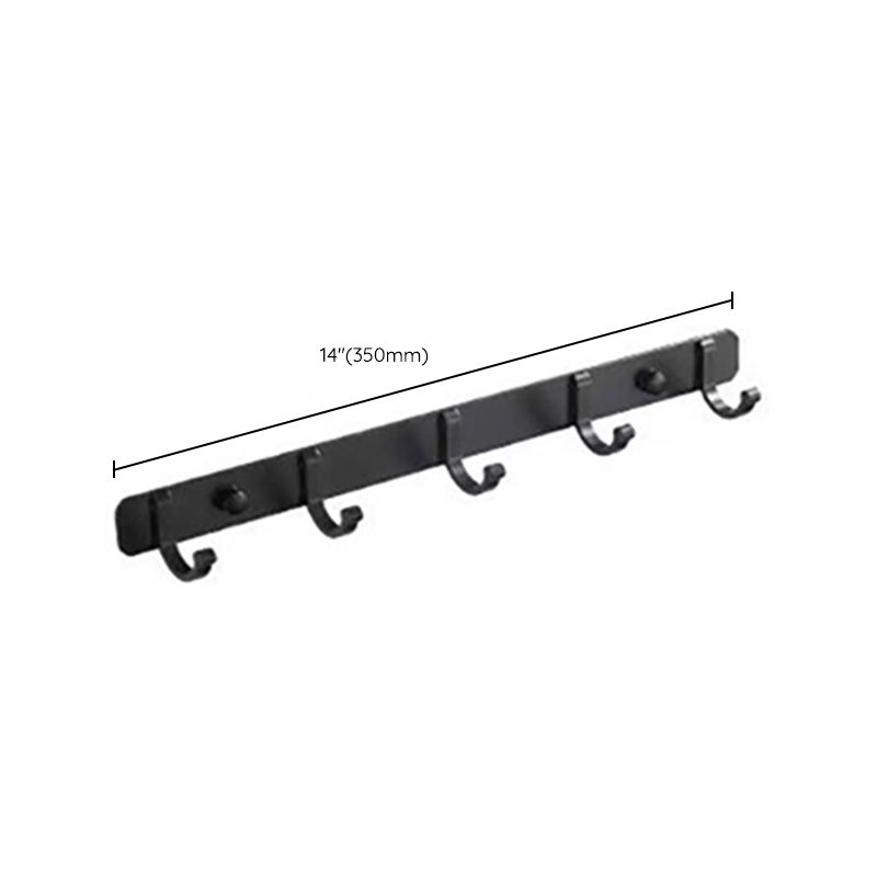Lisslune | Modern Bathroom Accessories Set Towel Holder Black Soap Dish Bath Accessories Set