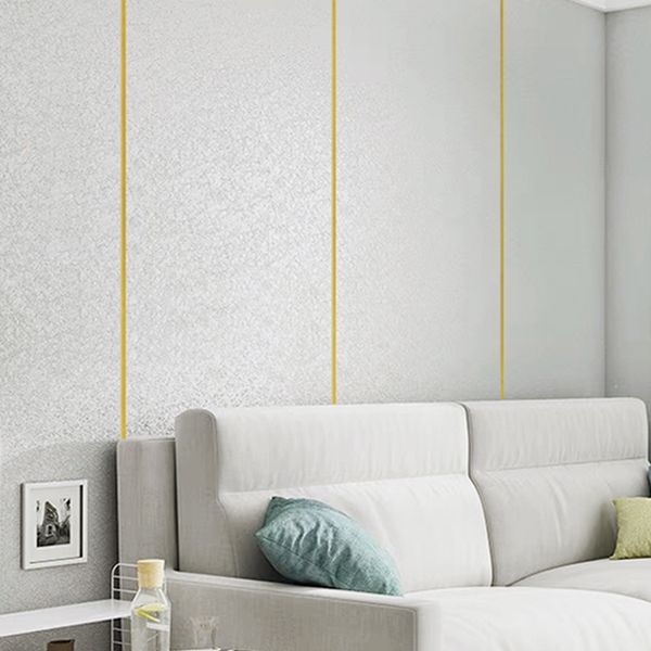Lisslune | Modern Tin Backsplash Cladding Textured Wall Ceiling Linen Material