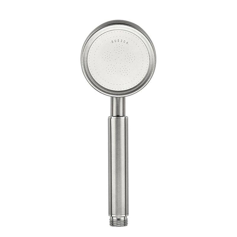 Lisslune | Modern Shower Head Stainless Steel Round Metal Handheld Shower Head
