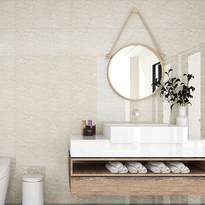 Lisslune | 10-Pack 12" x 23" PVC rectangular Peel & Stick subway tile kitchen and bathroom