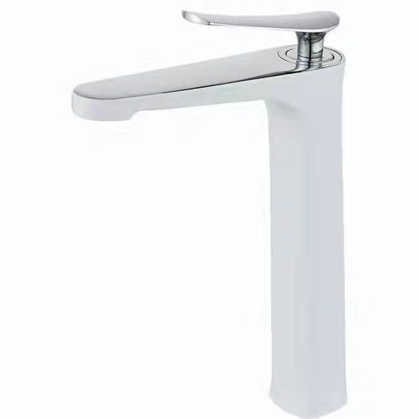 Lisslune | 1 Handle Full Copper Bathroom Sink Faucet Nordic Modern Vanity Faucet with Drain