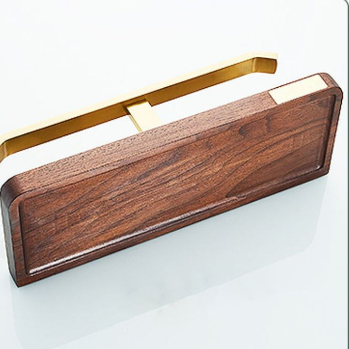 Lisslune | Modern Gold Bathroom Accessory Set Bathroom Shelf Paper Holder Bathroom Accessory Set
