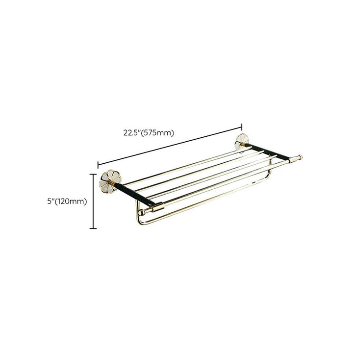 Lisslune | Metal Simple Bathroom Accessories as Individual Piece or in Set in Gold