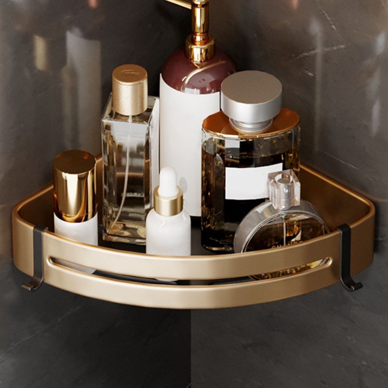 Lisslune | Modern Gold Bathroom Accessories Set Bathroom Shelf Bathroom Accessories Set